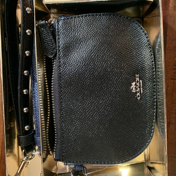 Brand new in box Coach Wristlet Card Holder